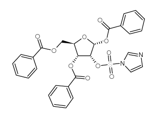 2-(1'-咪唑磺酰氧基)-1,3,5-三苯甲酰氧基-alpha-D-呋喃核糖