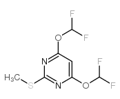 4,6-双(二氟甲氧基)-2-甲基硫代嘧啶