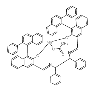 (1S,2S)-N,N'-双[(R)-2-羟基-2'-苯基-1,1'-联萘基-3-基亚甲基]-1,2-二苯基乙二胺合锰(III)乙酸盐