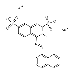 3-羟基-4-(1-萘基偶氮)-2,7-萘二磺酸二钠