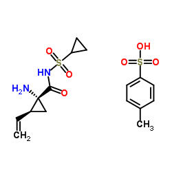 (1R,2S)-1-氨基-N-(环丙基磺酰基)-2-乙烯基环丙烷甲酰胺对甲苯磺酸盐	