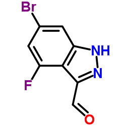 6-Bromo-4-fluoro-1H-indazole-3-carbaldehyde	