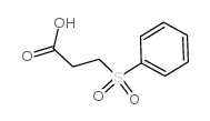 3-(苯磺酰)丙酸	