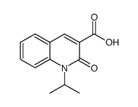 1-异丙基-2-氧代-1,2-二氢-喹啉-3-羧酸	