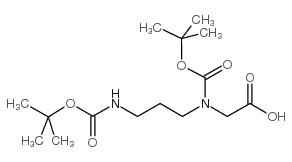 N-叔丁氧羰基-N-[3-(叔丁氧羰基氨基)丙基]甘氨酸