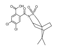 N-(2-羧基-4,5-二氯苯甲酰)-(-)-10,2-樟脑磺内酰胺