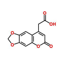 4-羧甲基-6,7-亚甲二氧基香豆素