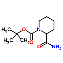 (+/-)-1-N-BOC-2-甲酰胺哌啶	