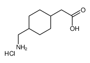 2-[4-(aminomethyl)cyclohexyl]acetic acid,hydrochloride	