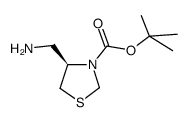 (R)-4-氨基甲基噻唑啉-3-甲酸叔丁酯	