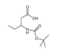 3-[(2-methylpropan-2-yl)oxycarbonylamino]pentanoic acid	