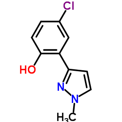 4-Chloro-2-(1-methyl-1H-pyrazol-3-yl)phenol	