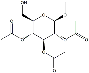 甲基-2,3,4-O-三乙酰基-beta-D-吡喃葡萄糖苷