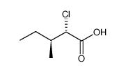 (2S,3S)-2-氯-3-甲基戊酸