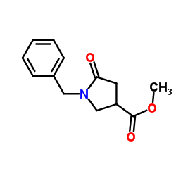 1-苄基-5-氧-3-吡咯烷羧酸甲酯	