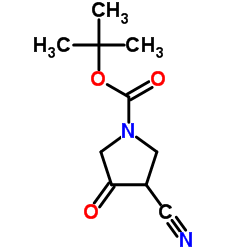 1-Boc-3-氰基-4-吡咯烷酮	
