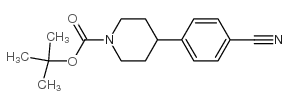 1-叔丁氧羰基-4-(4'-氰基)哌啶	