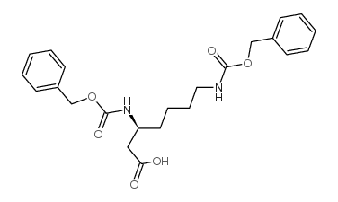 (3S)-N,N’-双-Cbz-3,7-二氨基庚酸	