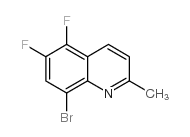 8-溴-5,6-二氟-2-甲基喹啉	