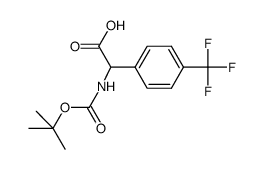 N-boc-2-(4-三氟甲基-苯基)-dl-甘氨酸	