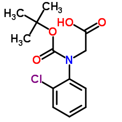 (S)-N-Boc-(2’-氯苯基)甘氨酸	