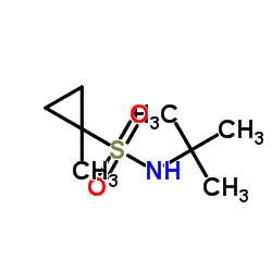 N-叔丁基-1-甲基环丙烷-1-磺酰胺	