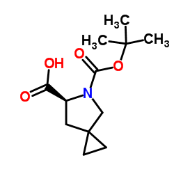 (S)-5-(叔丁氧羰基)-5-氮杂螺[2.4]庚烷-6-羧酸	