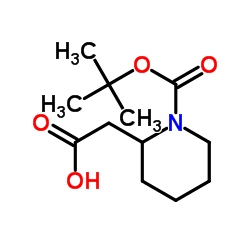 1-叔丁氧羰基-2-哌啶乙酸	