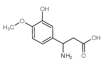 3-氨基-3-(3-羟基-4-甲氧基苯基)-丙酸	