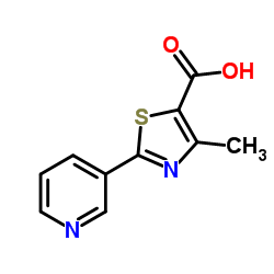 4-甲基-2-吡啶-3-噻唑-5-甲酸	