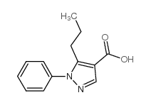 1-苯基-5-丙基-1H-吡唑-4-羧酸	