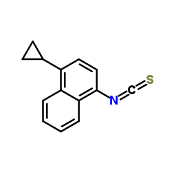 1-环丙基萘-4-基异硫氰酸酯	