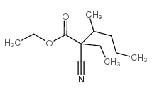 2-氰基-2-乙基-3-甲基-己酸乙酯	
