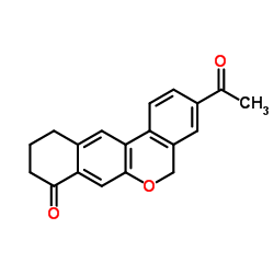 3-乙酰基-10,11-二氢-5H-二苯并[C,G]色烯-8(9H)-酮